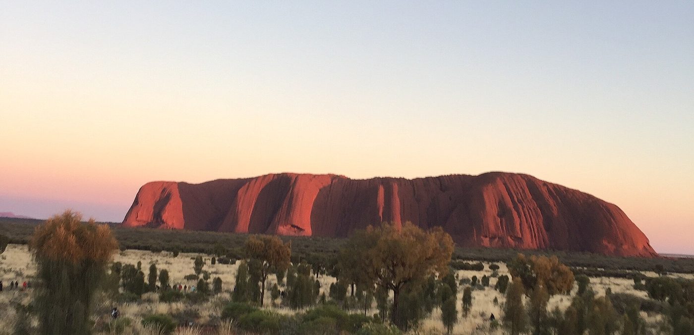 Uluru at sunrise