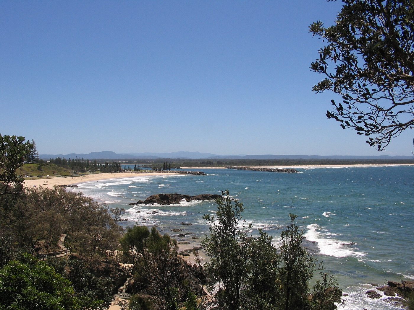 Town Beach from Flagstaff Hill, Mid North Coast